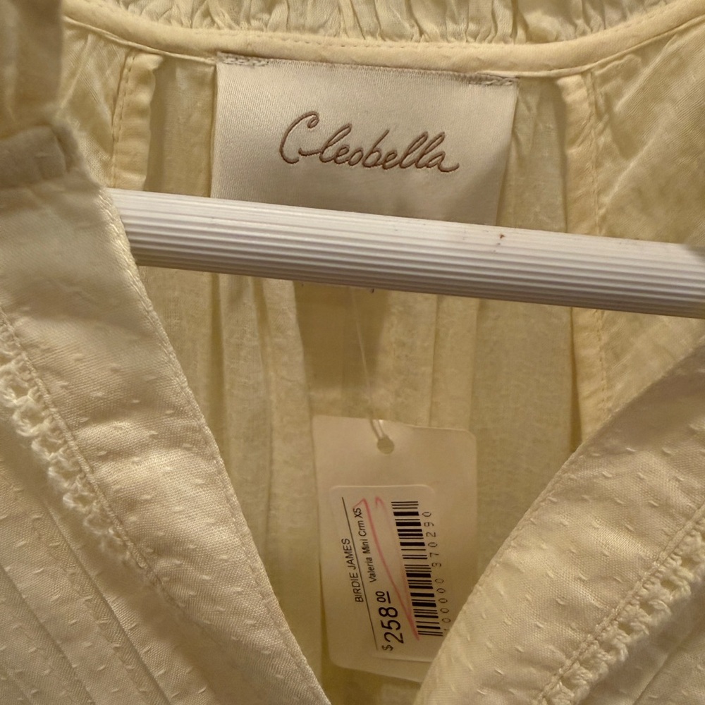 Cleobella Cream Ruffle Dress - Picture 3 of 11